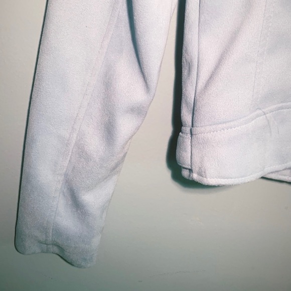 Faux suede Moto jacket - Picture 8 of 8